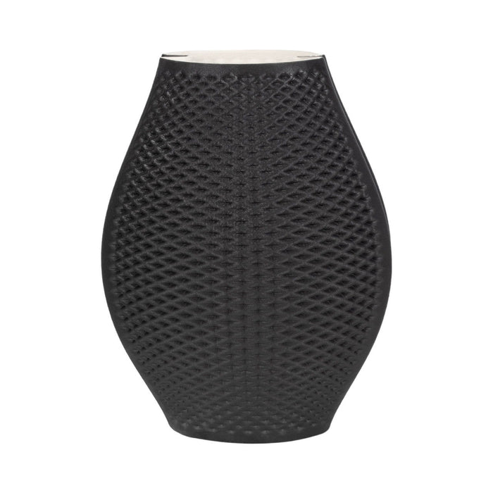 15" Fernando 3D Printed Vase - Black