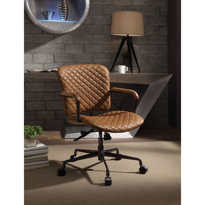 Josi - Executive Office Chair - Coffee Top Grain Leather