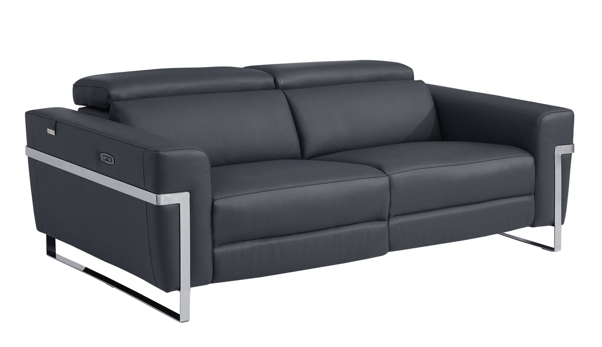 990 - Power Reclining Sofa With Power Headrest