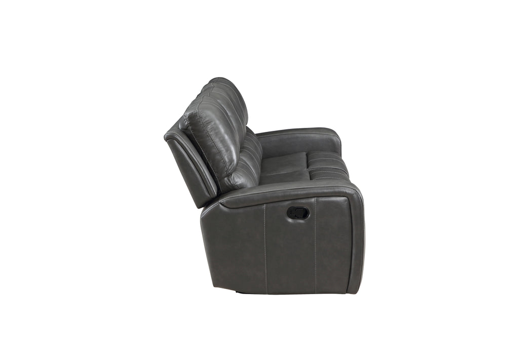 Linton - Leather Sofa With dual Recliner