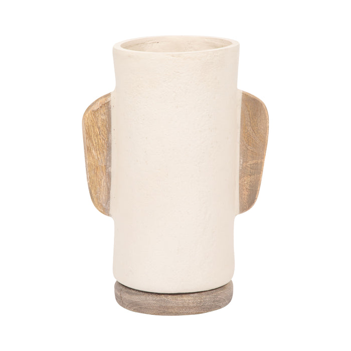 Ecomix - 13" Organic Vase - Ivory