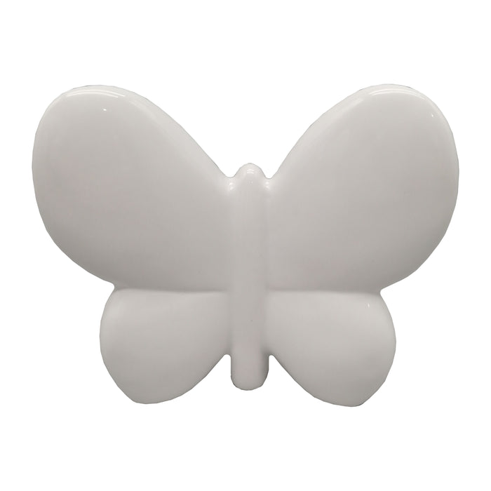 6" Balloon Butterfly - White