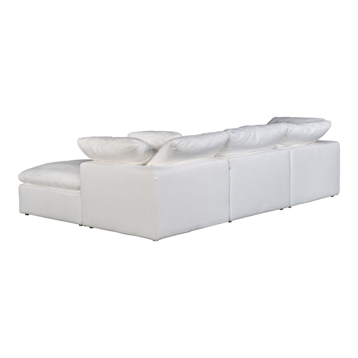Terra - Condo Lounge Modular Sectional Livesmart Fabric - Cream