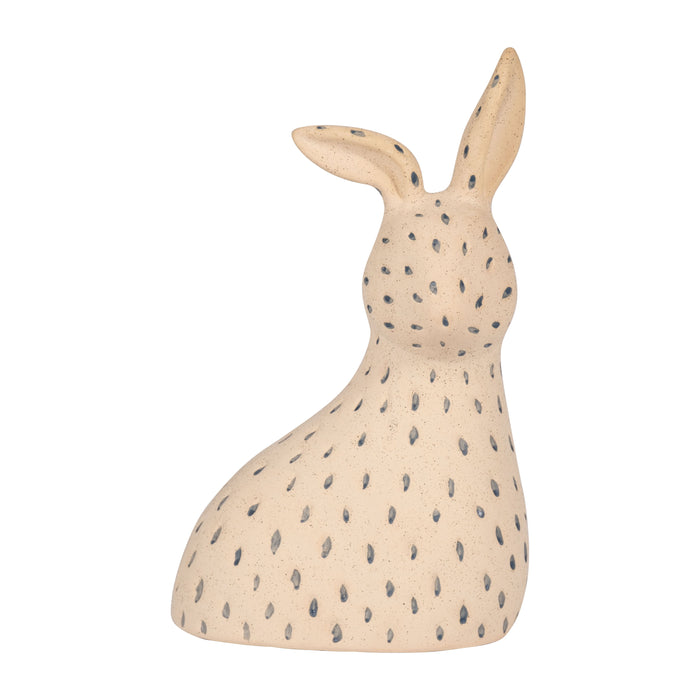 Spotted Bunny - Ivory / Blue