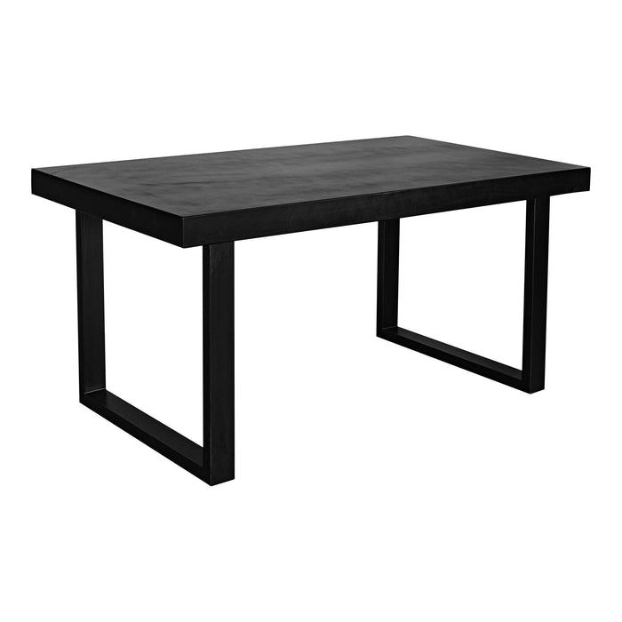 Jedrik - Outdoor Dining Table Small - Black - Concrete