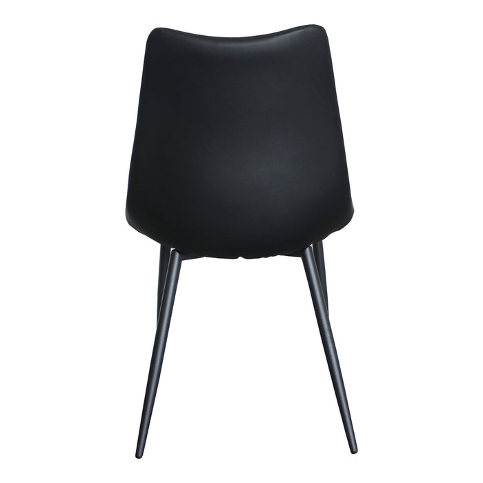 Alibi - Dining Chair Matte - Black - M2