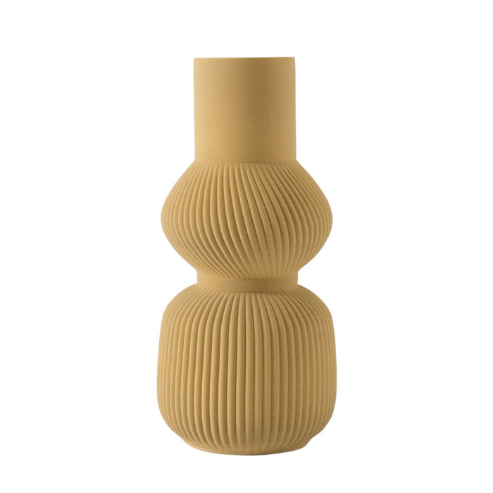 15" Marchena 3D Printed Vase - Iced Coffee