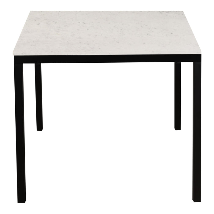 Parson - Marble Dining Table Small - Black