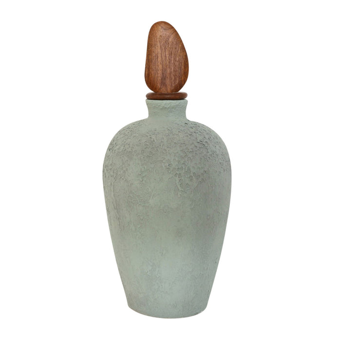 12" Ethan Small Ecomix Vase - Green