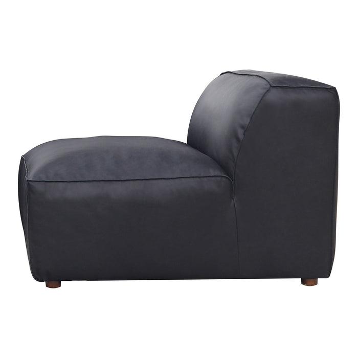 Form - Slipper Chair Vantage Black Leather