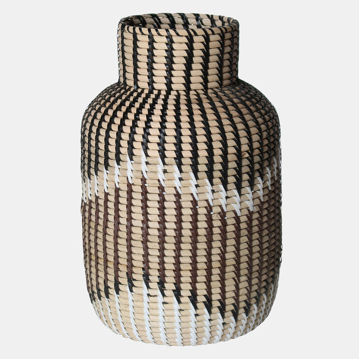Rattan Woven Vase - Multi