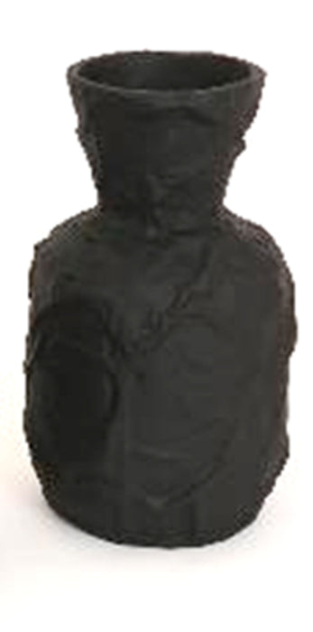 14" Cleo Large Ecomix Vase - Black