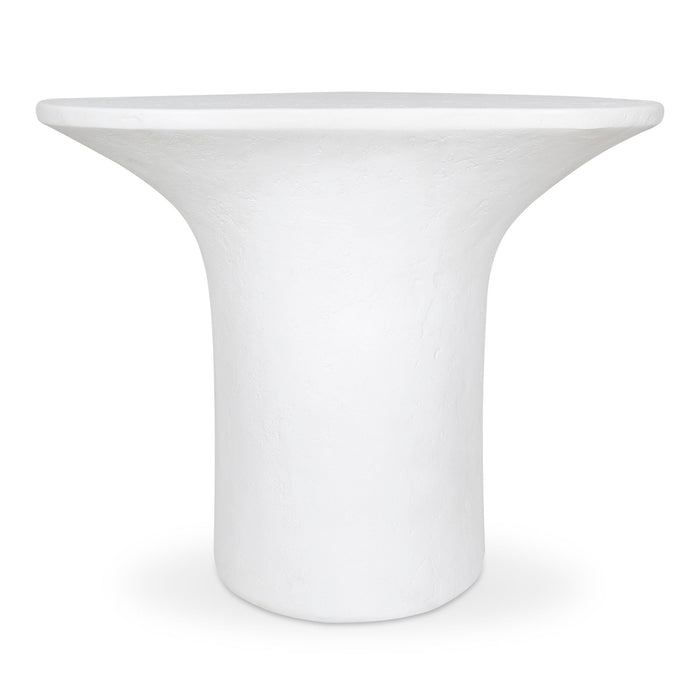 Yumi - Outdoor Accent Table - White