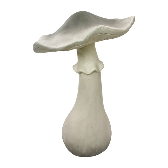 28" Garden Mushroom - Grey