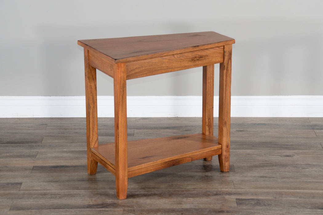 Sedona - Chair Side Table - Rustic Oak