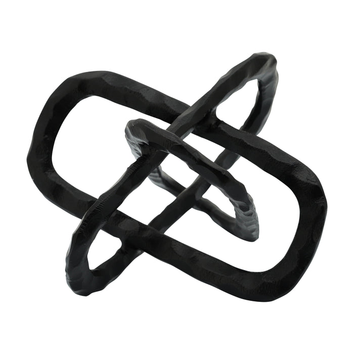 Metal Oval Links 9" - Black