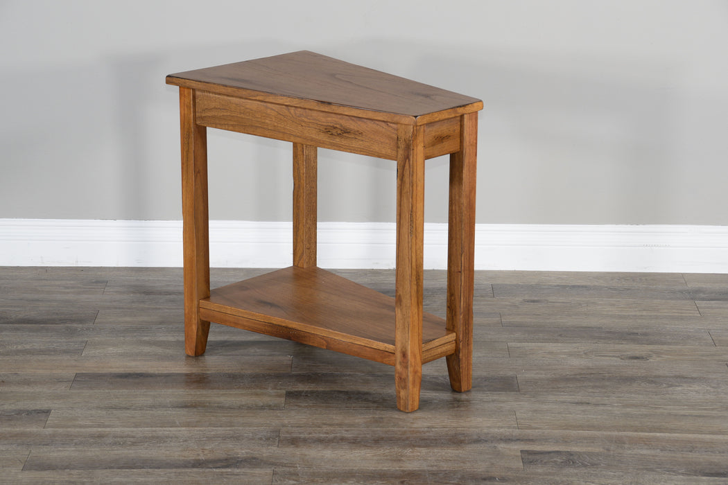 Sedona - Chair Side Table - Rustic Oak