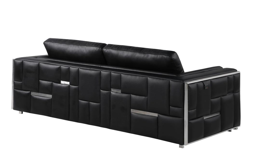 1130 - Top Grain Italian Leather Sofa