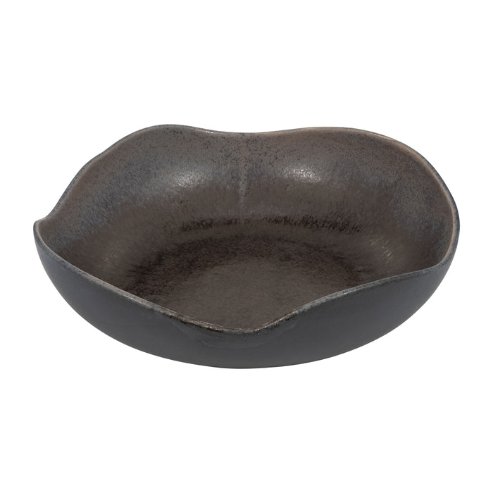 Neader Ceramic Bowl - Dark Gray