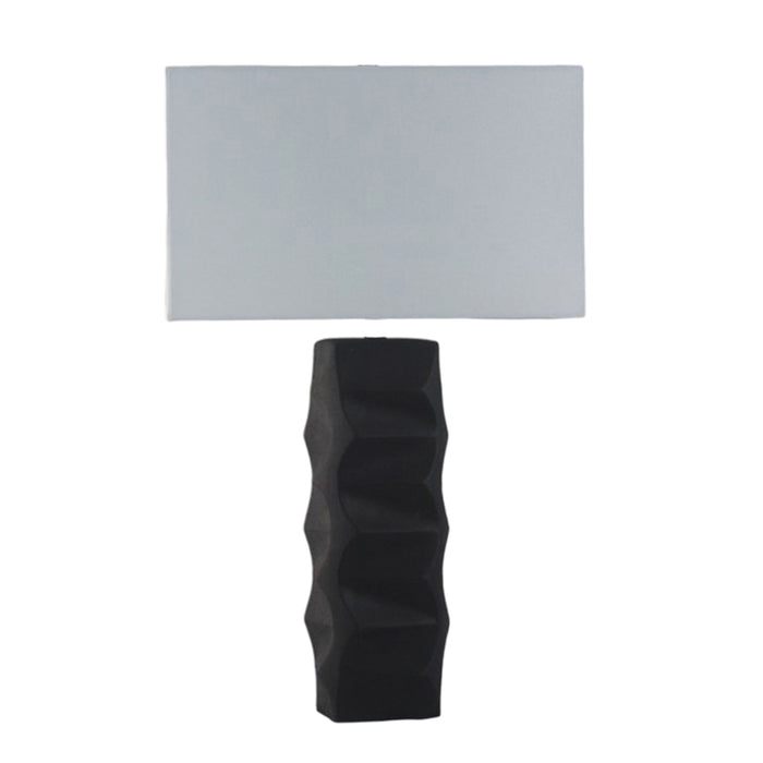 31" Tall Contemporary Table Lamp - Black