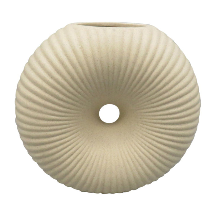 Donut Hole Vase - Cotton