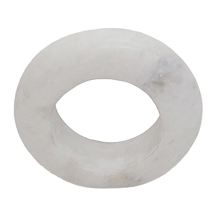 Marble 10" Ring Tabletop Decor - White