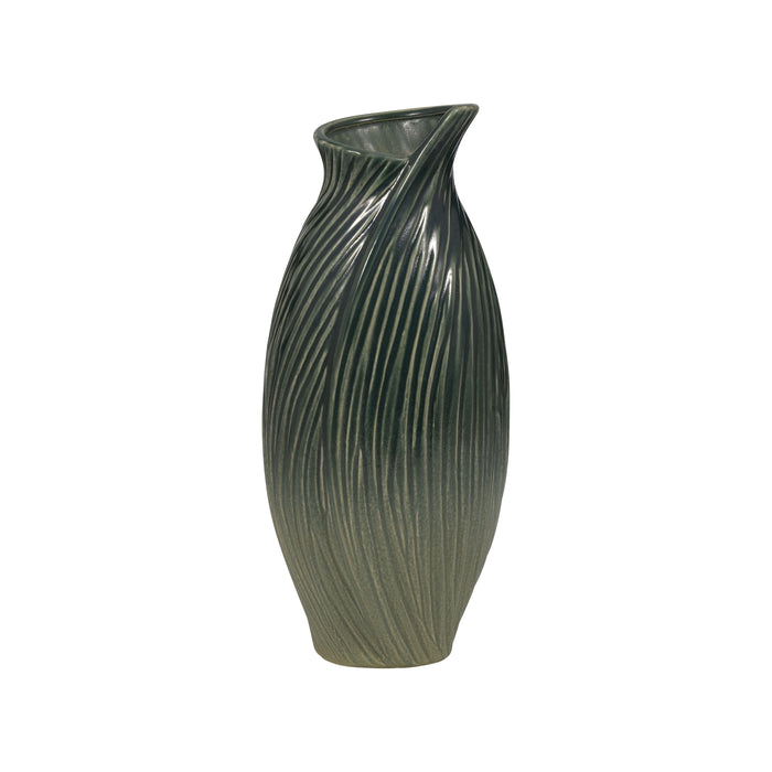 Rubpert Small Vase - Green