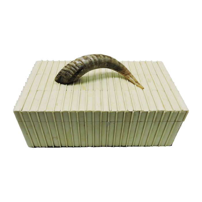 14" Machi Horn Resin Box - Multi