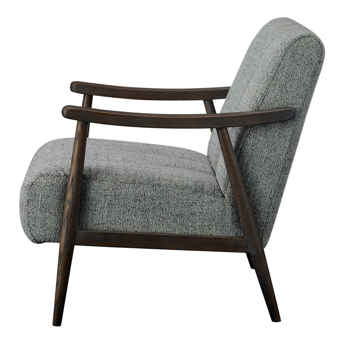 Aster - Accent Chair - Pebbled Grey