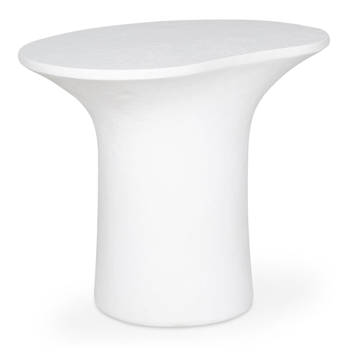 Yumi - Outdoor Accent Table - White