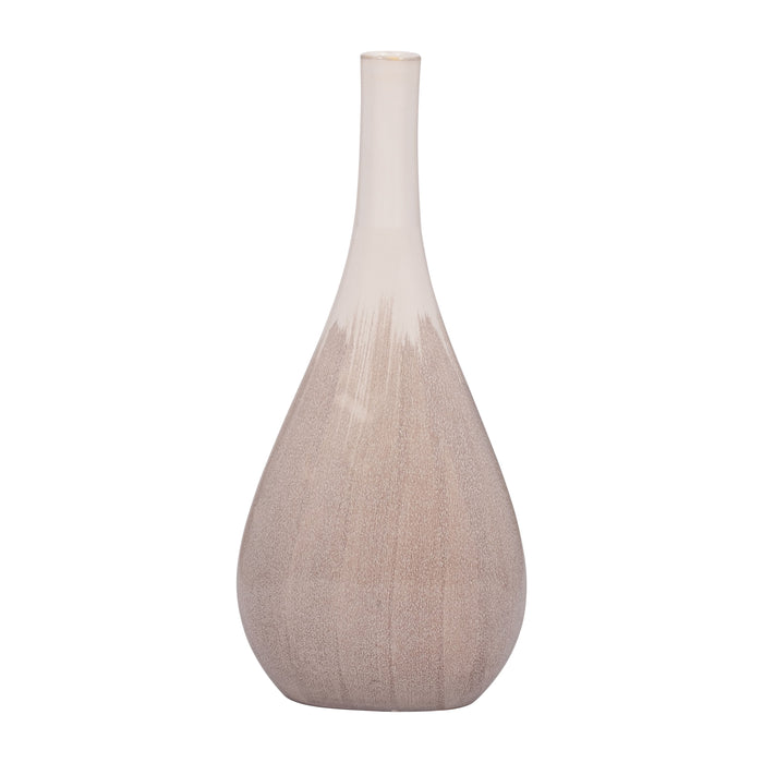 Valdiva Large Ceramic Vase - Gray