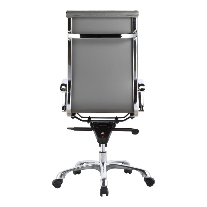Studio - Swivel Office Chair High Back - Gray