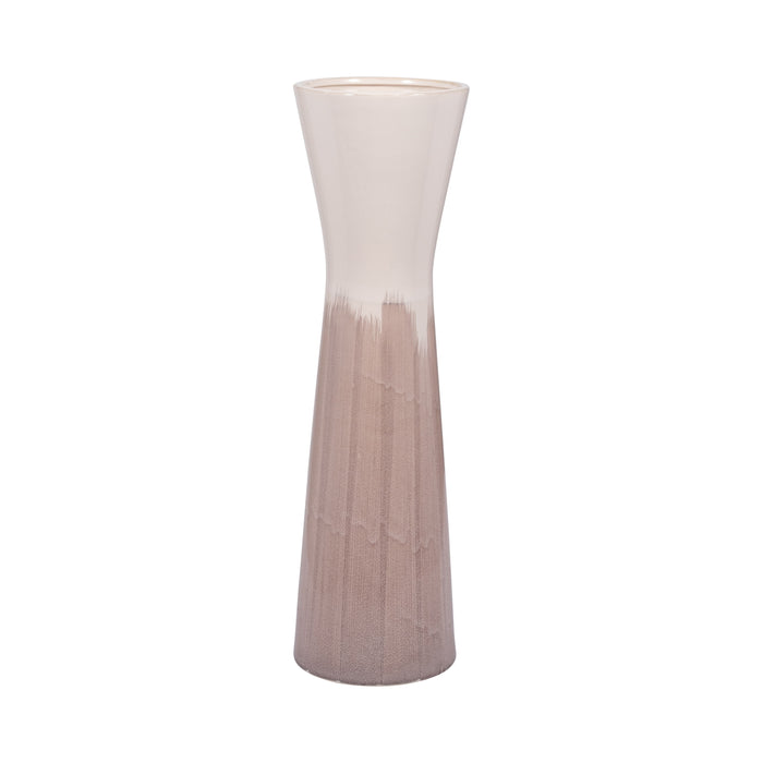 Valdiva Small Ceramic Floor Vase - Gray