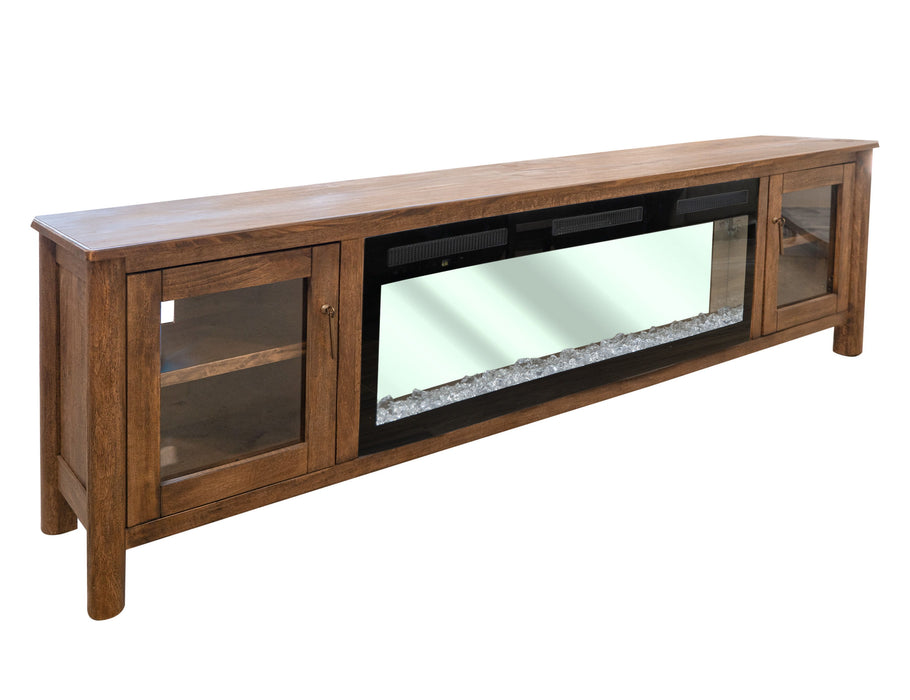 Olimpia - Electric Fireplace - Towny Brown
