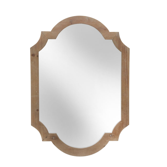Frame Wall Mirror - Brown