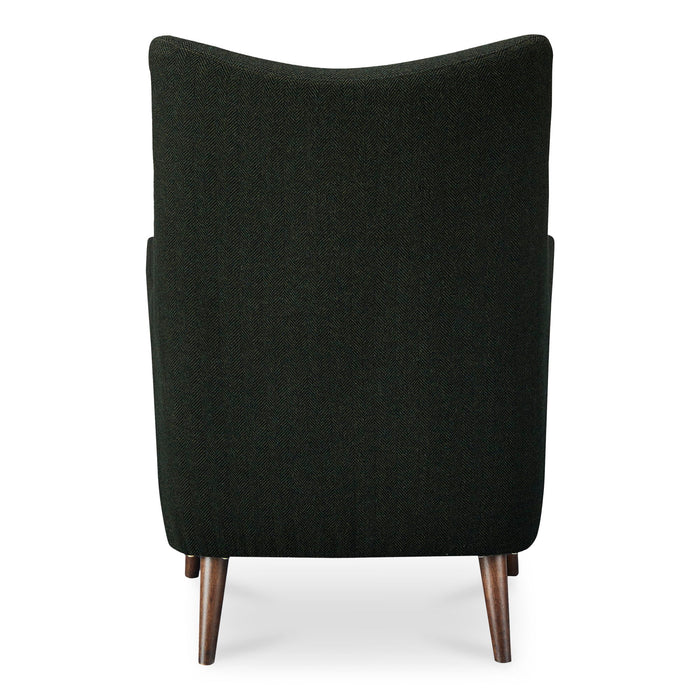 Fisher - Armchair - Olive Wool Blend