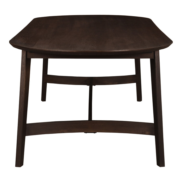 Trie - Dining Table Small - Dark Brown - Wood