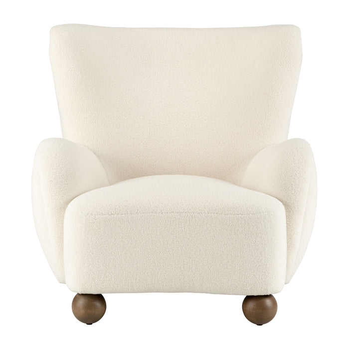 Wingback Occasional Chair - Beige
