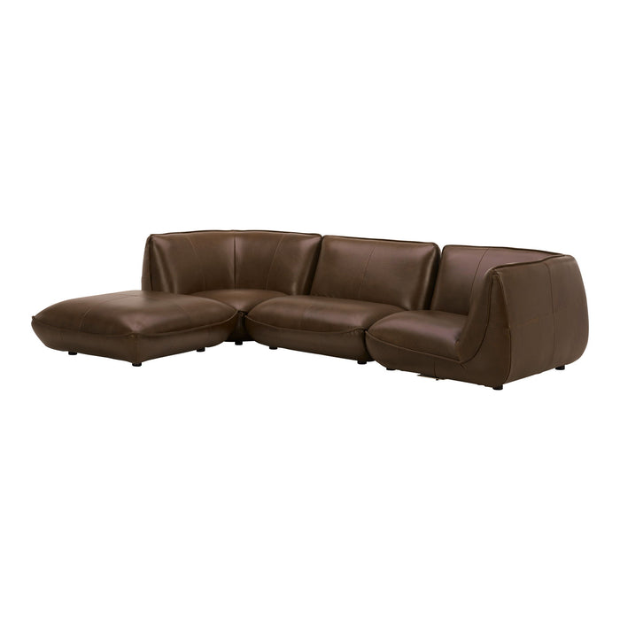 Zeppelin - Lounge Modular Leather Sectional