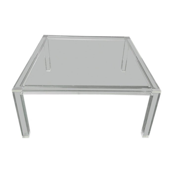 40" Colver Acrylic Cofffe Table - Clear / Frost