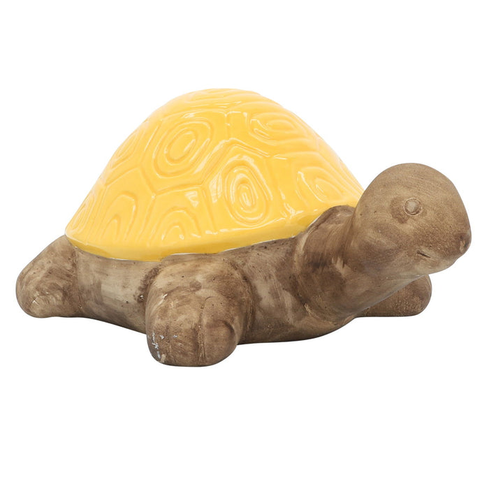 13" Tortoise Deco - Yellow