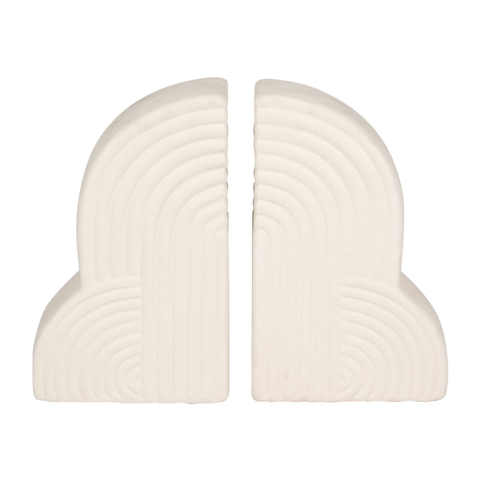 Arches Bookends (Set of 2) - Cotton