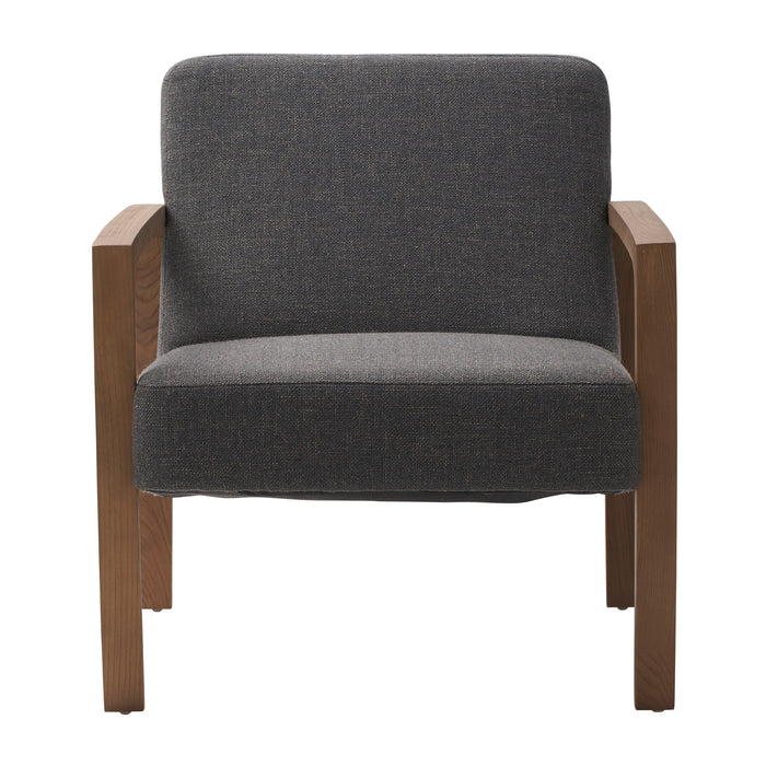 Modern Versatile Wood Armchair - Gray