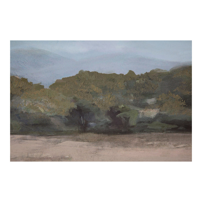 Fair - Woodlands Framed Painting - Light Brown / Green