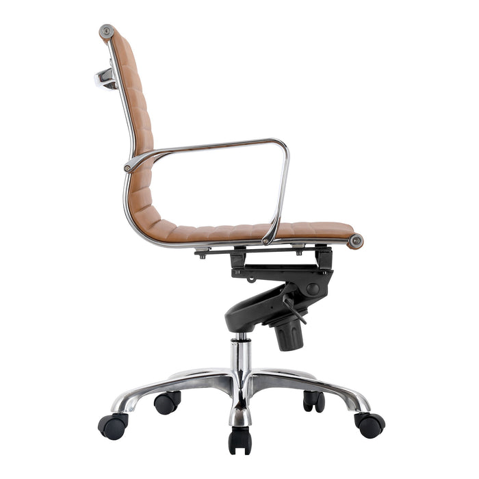 Studio - Swivel Office Chair Low Back - Tan