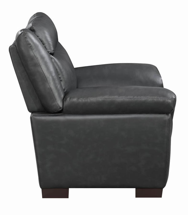 Arabella - Pillow Top Upholstered Chair - Gray