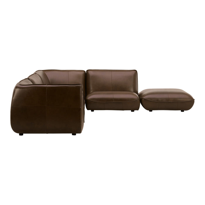 Zeppelin - Lounge Modular Leather Sectional
