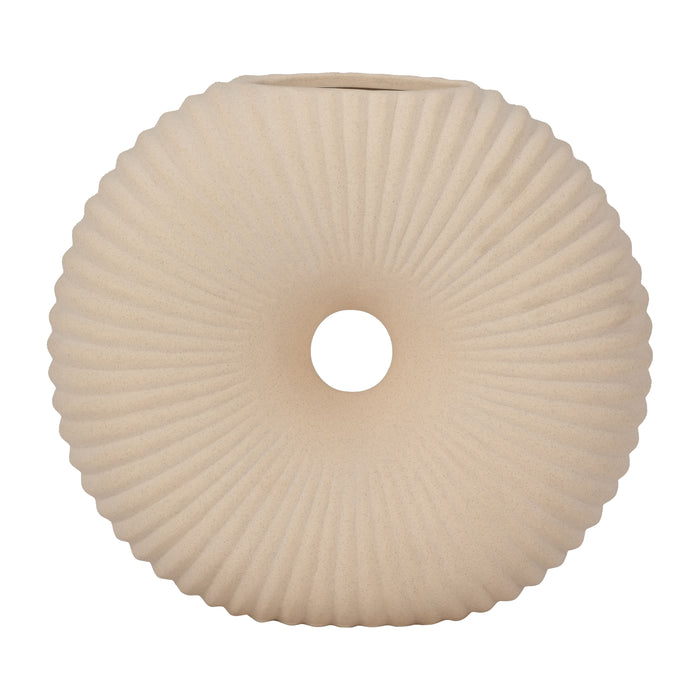 9" Donut Hole Vase - Cotton