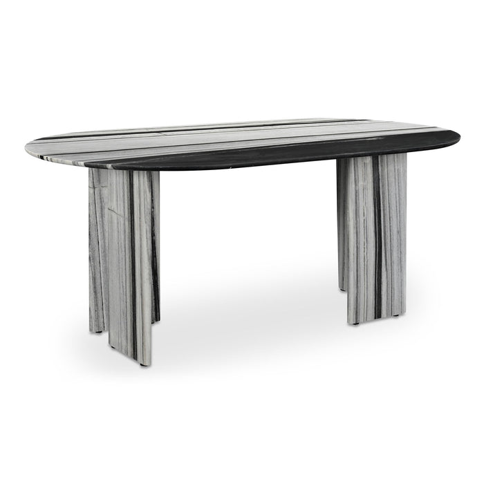 Celia - Oval Dining Table - Gray
