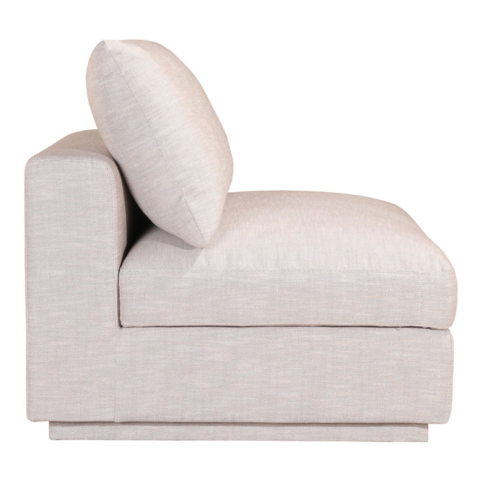 Justin - Slipper Chair - Taupe